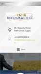 Mobile Screenshot of odiliokechukwu.com